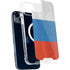 Russian Flag Distressed iPhone 14 Plus MagSafe Case
